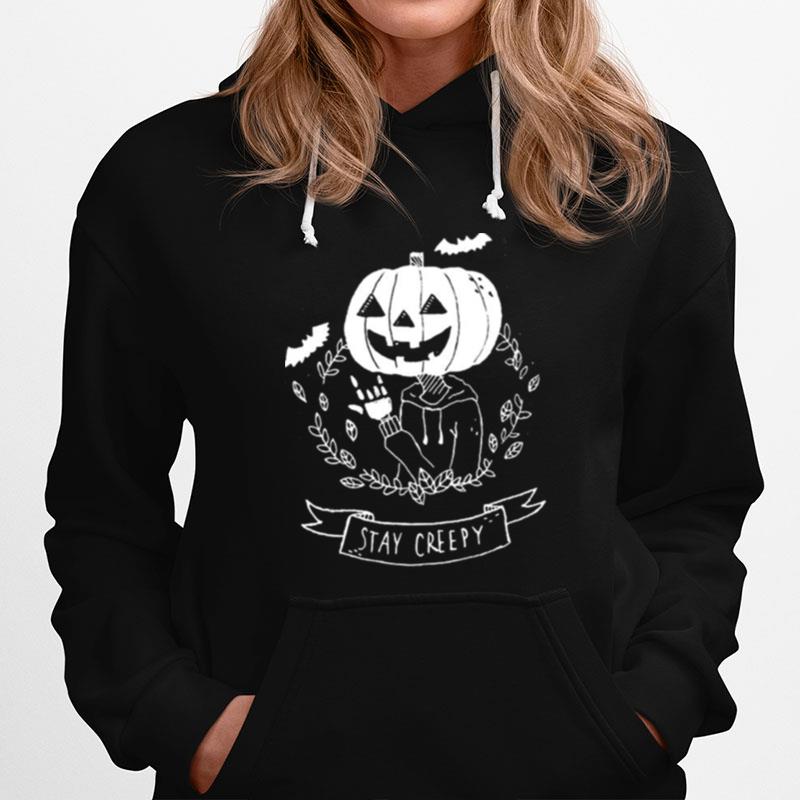 Stay Creepy Halloween Graphic Hoodie