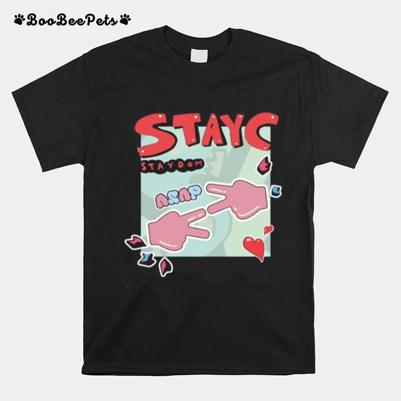 Staydom Stayc Asap Kpop T-Shirt