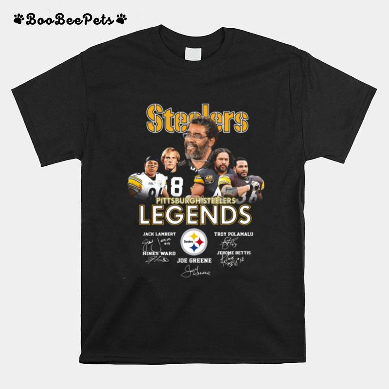 Steelers Pittsburgh Steelers Legends Signatures T-Shirt