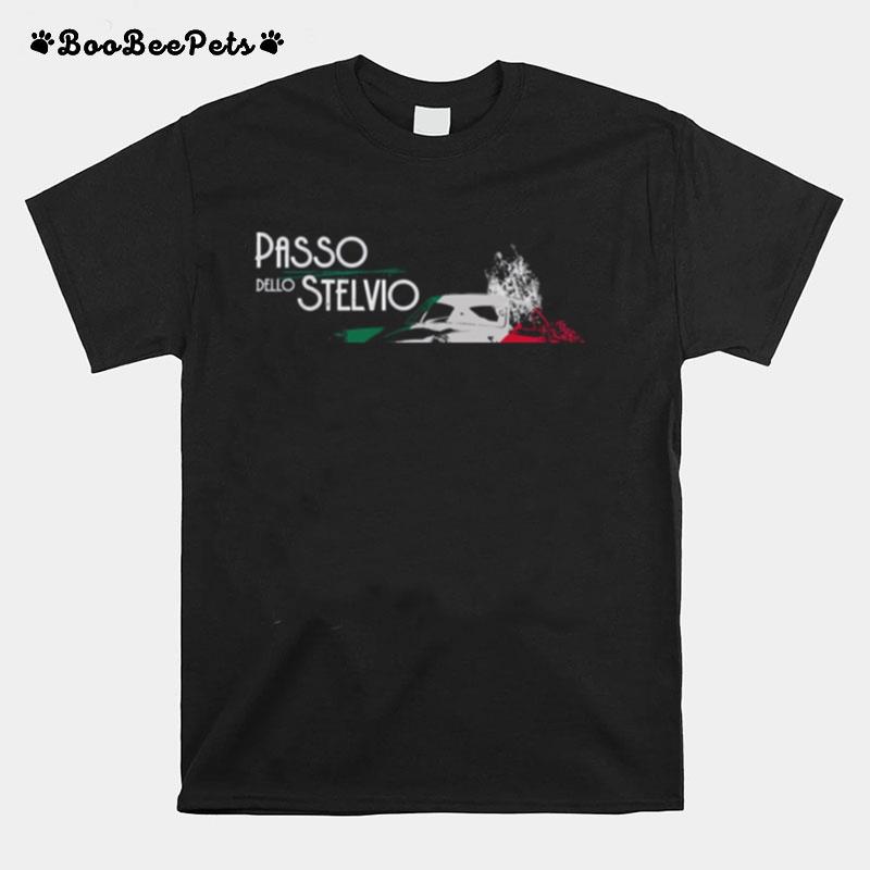 Stelvio Pass Italy Classic Car T-Shirt