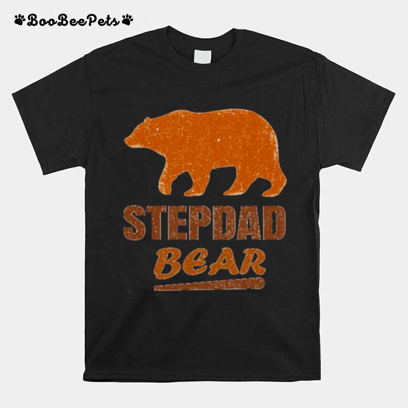 Stepdad Bear Step Dad T-Shirt