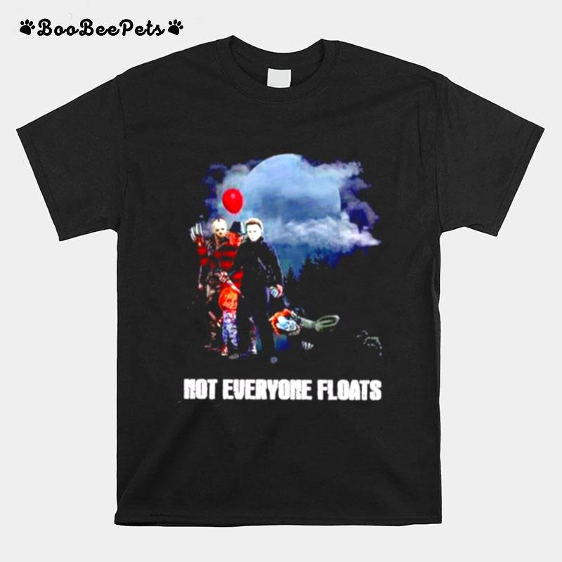 Stephen King Horror Not Everyone Floats T-Shirt