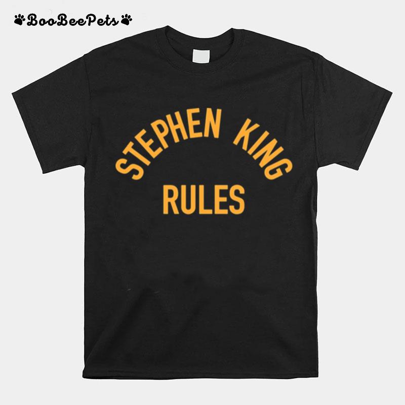 Stephen King The King Rules T-Shirt