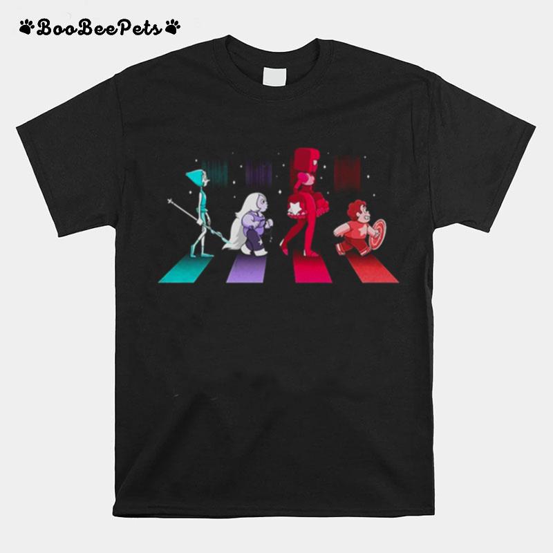 Steven Universe On The Abbey Road T-Shirt