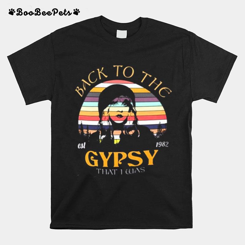 Stevie Nicks Back To The Gypsy That I Was Fleetwood Mac Retro T-Shirt