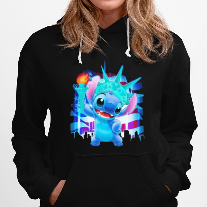 Stitch 4Th Of July Independence Hoodie