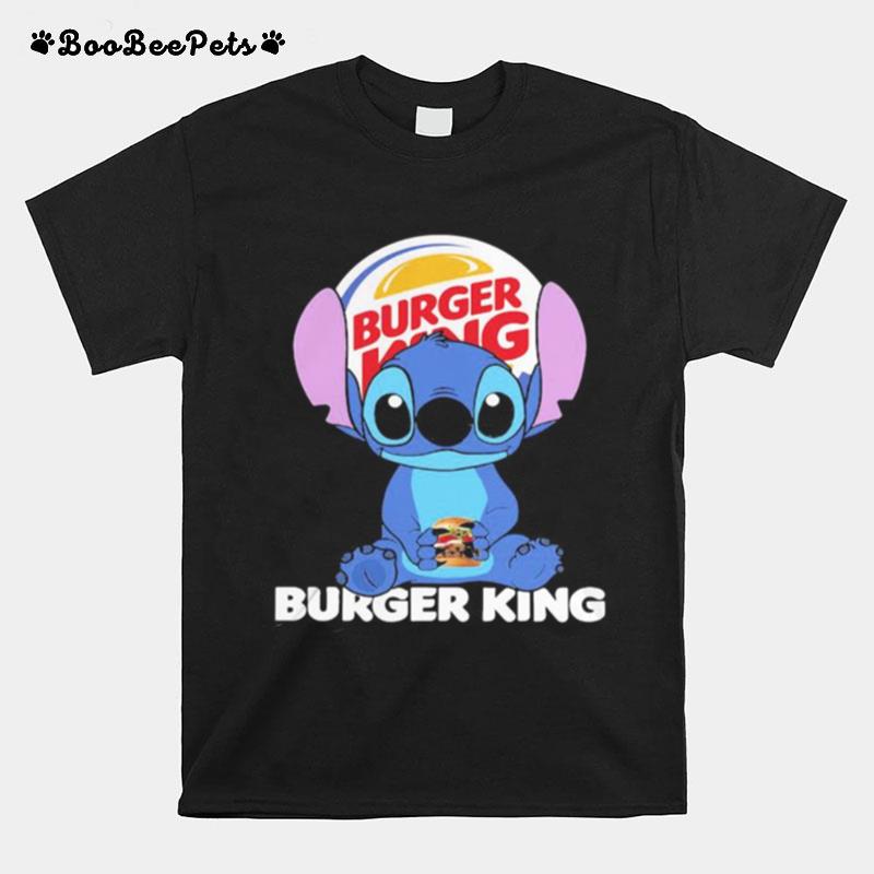 Stitch Burger King Logo T-Shirt