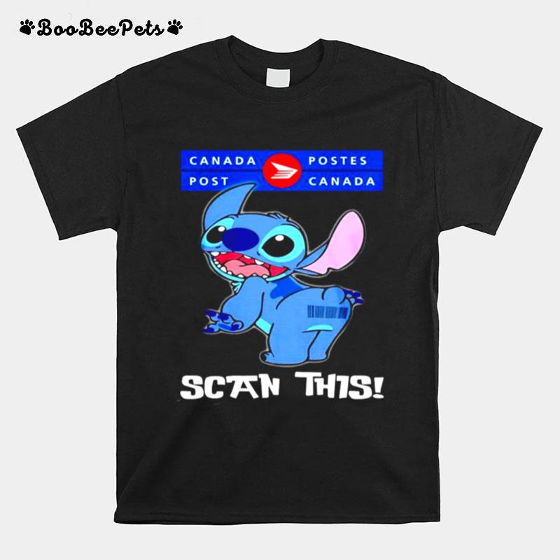 Stitch Canada Postes Scan This T-Shirt