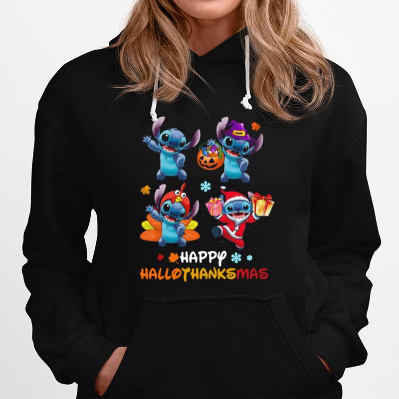 Stitch Happy Hallothanksmas Pumpkin Hoodie