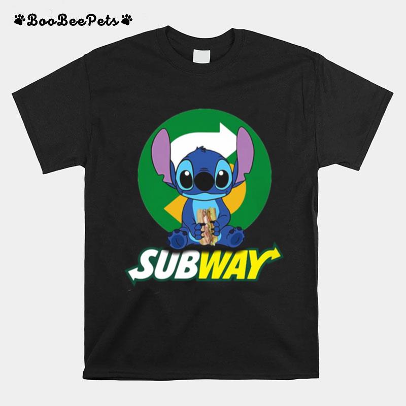 Stitch Hug Subway T-Shirt