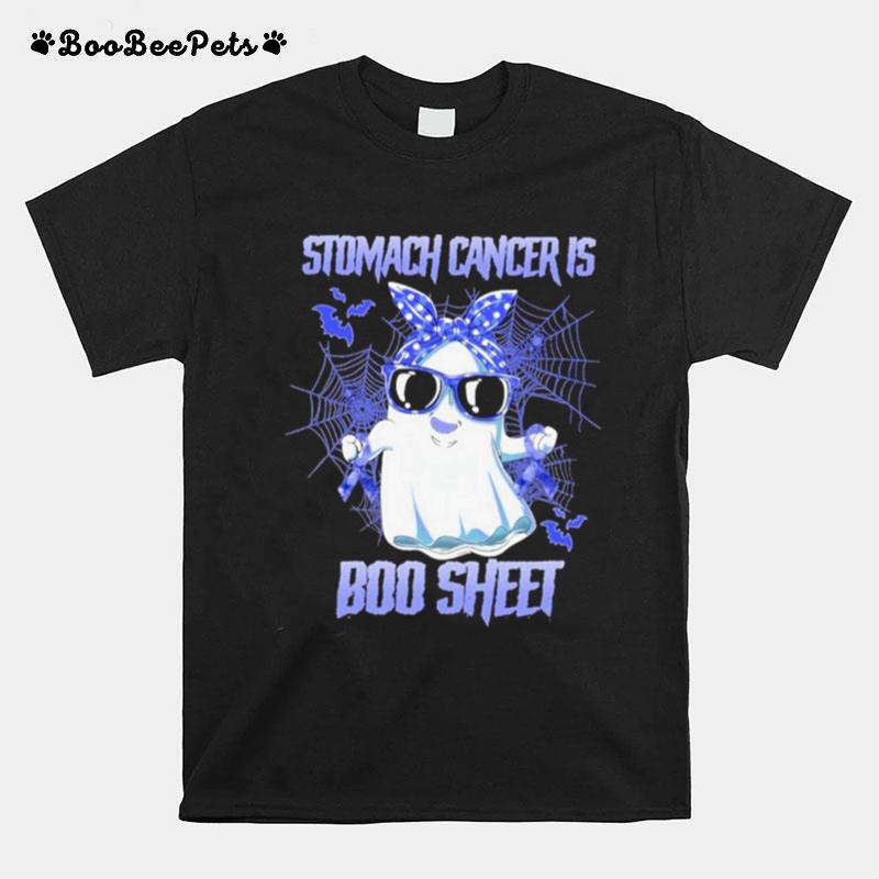 Stomach Cancer Is Boo Sheet Happy Halloween T-Shirt