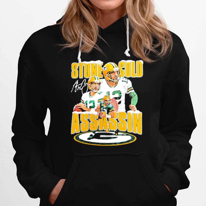 Stone Gold Assassin Signature Green Bay Packers Hoodie