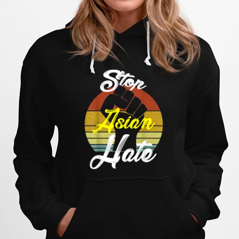 Stop Asian Hate Aapi Lives Matter Vintage Hoodie