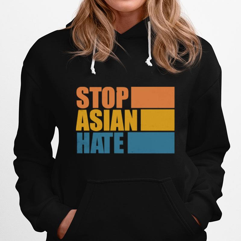 Stop Asian Hate Stop Aapi Asian American Hoodie