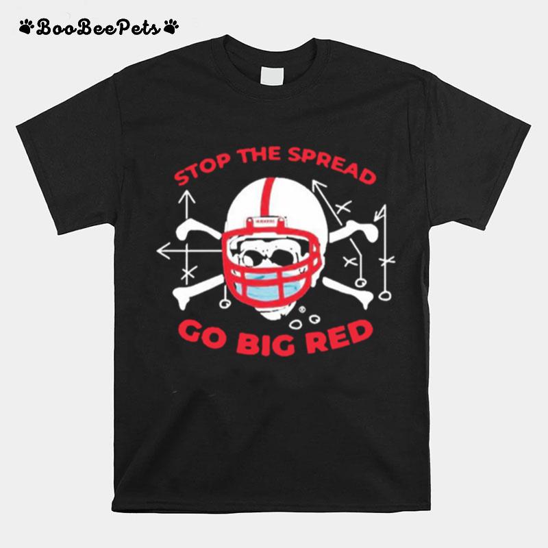 Stop The Spread Go Big Red T-Shirt