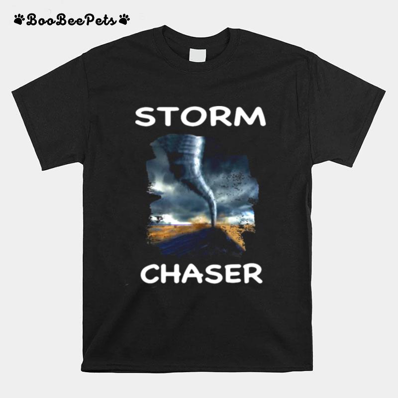 Storm Chaser Tornado Hurricane Weather Meteorology T-Shirt