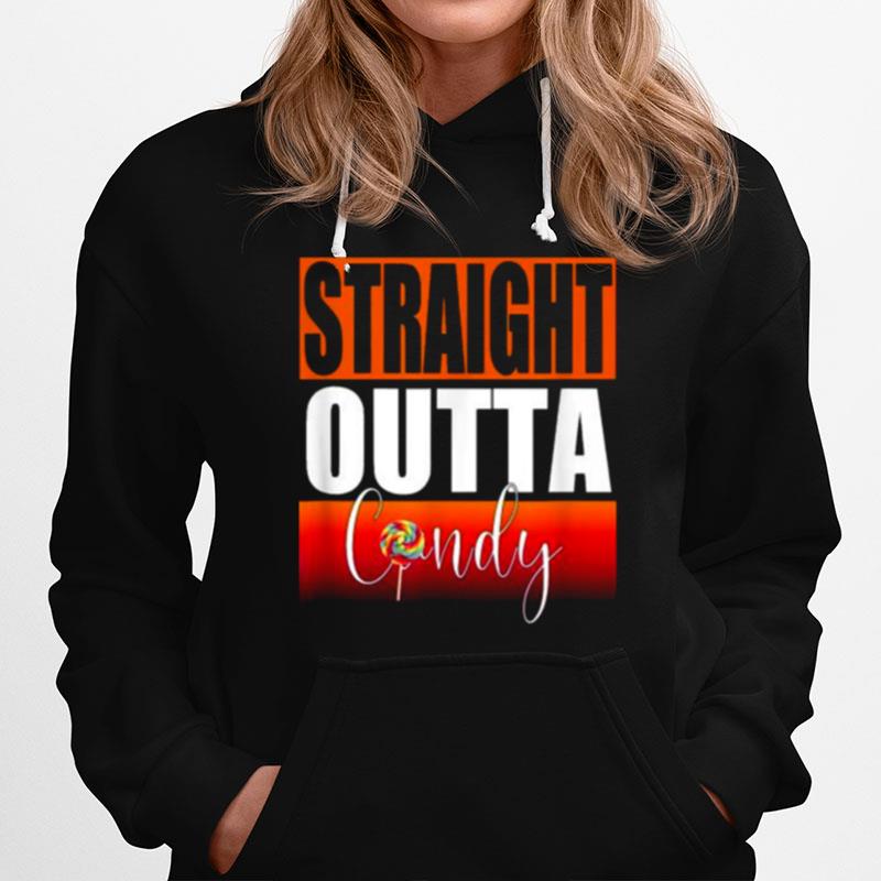 Straight Outta Candy Funny Halloween Trick Or Treat Costume Hoodie