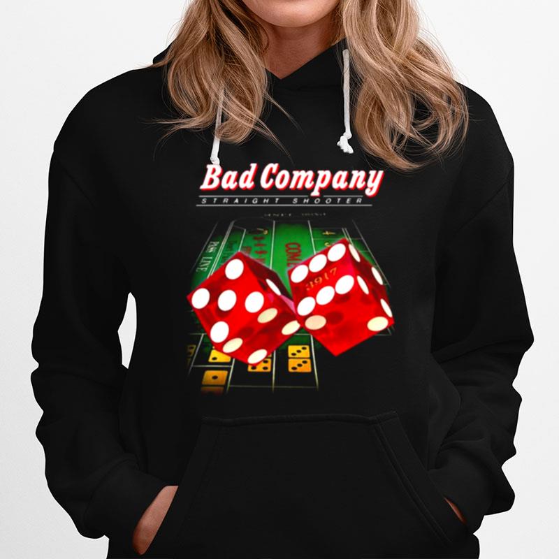 Straight Shooter Bad Company Band Vintage Retro Graphic Hoodie