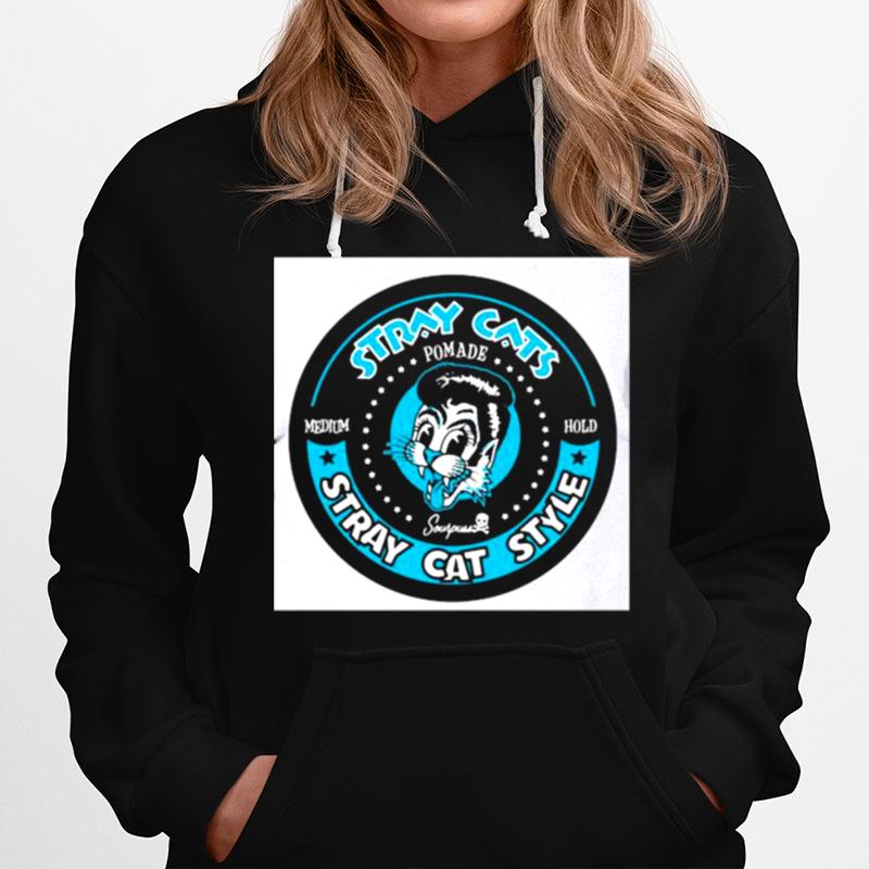 Stray Cats Stray Cat Style Pomade Medium Hold Hoodie