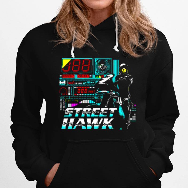 Street Hawk Movie Motorcycle Jump Hero Hoodie