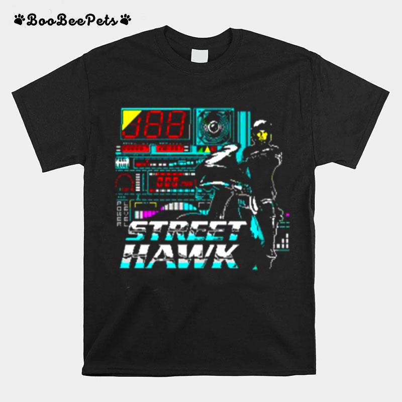 Street Hawk Movie Motorcycle Jump Hero T-Shirt