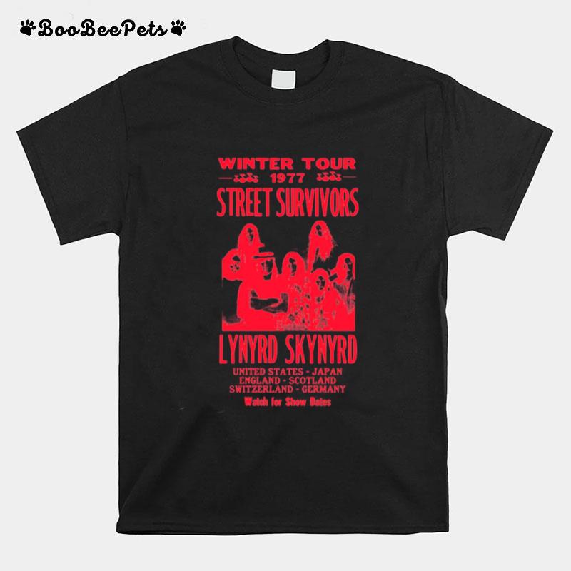 Street Survivors Lynyrd Skynyrd Retro T-Shirt