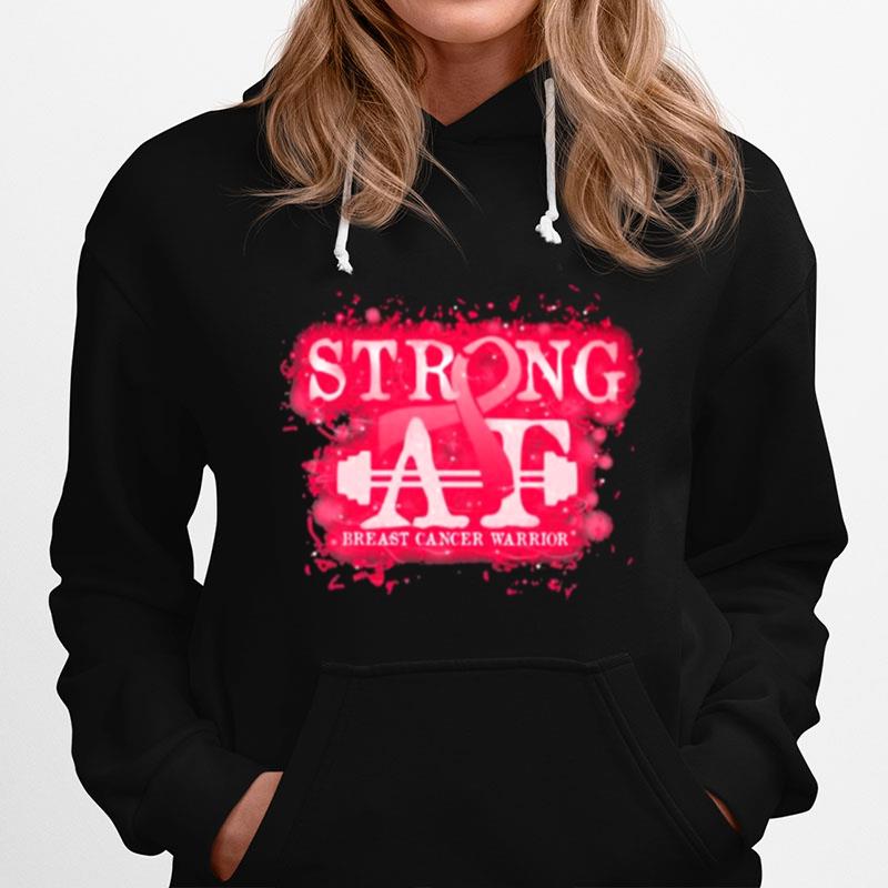 Strong At Breast Cancer Warrior Hoodie