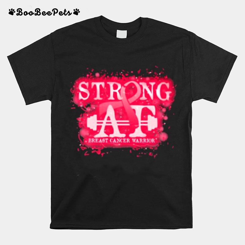 Strong At Breast Cancer Warrior T-Shirt