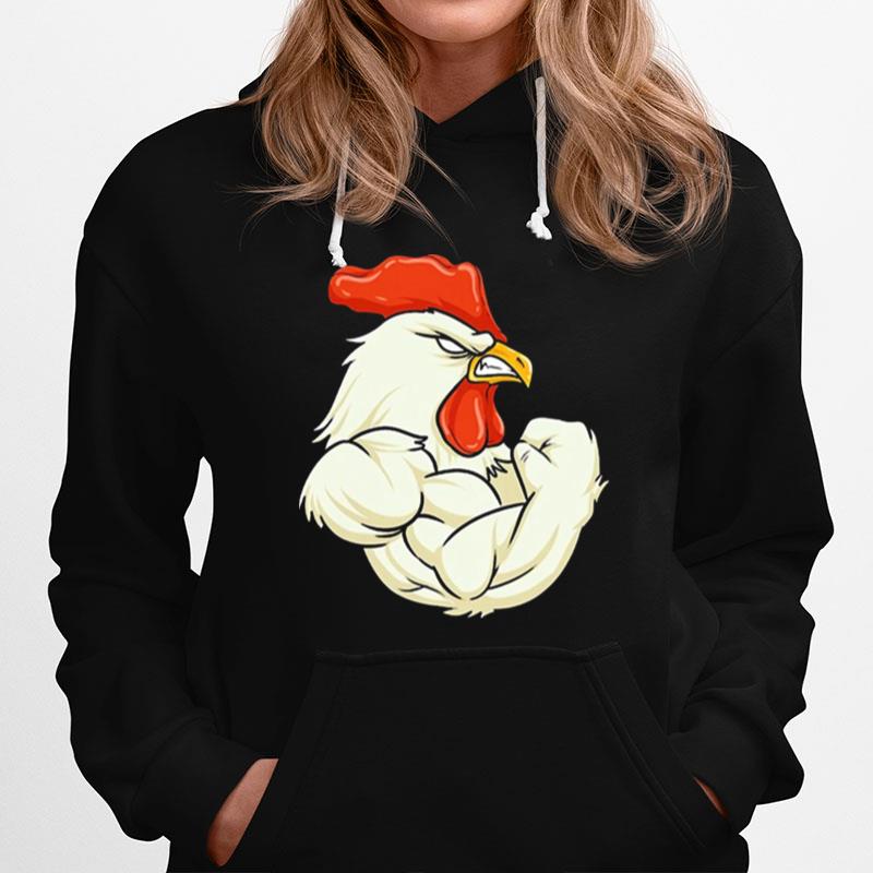 Strong Cook Chicken Gym Hoodie