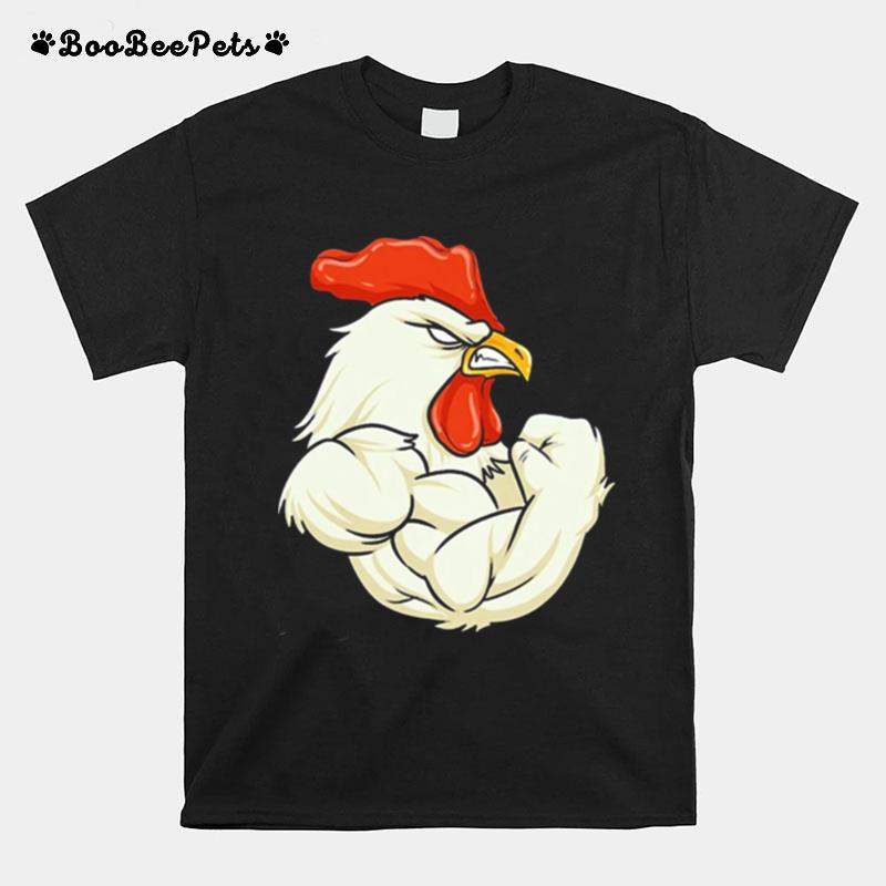 Strong Cook Chicken Gym T-Shirt