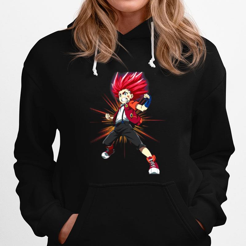 Strong Kid Aiger Akabane Beyblade Burst Copy Hoodie