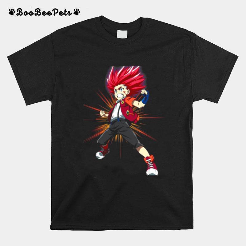 Strong Kid Aiger Akabane Beyblade Burst Copy T-Shirt