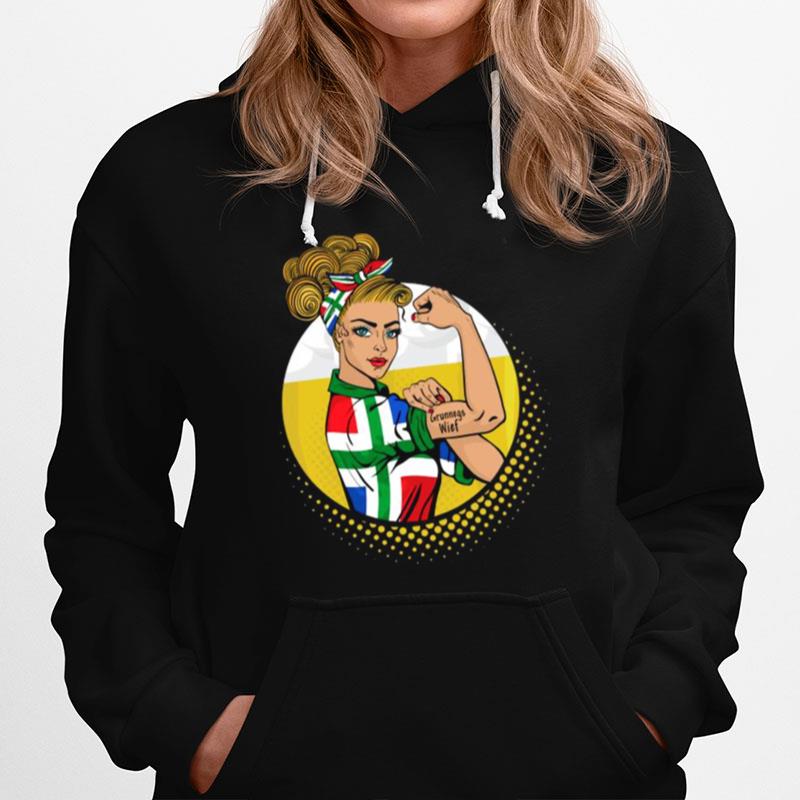 Strong Woman Grunnegs Wief Hoodie