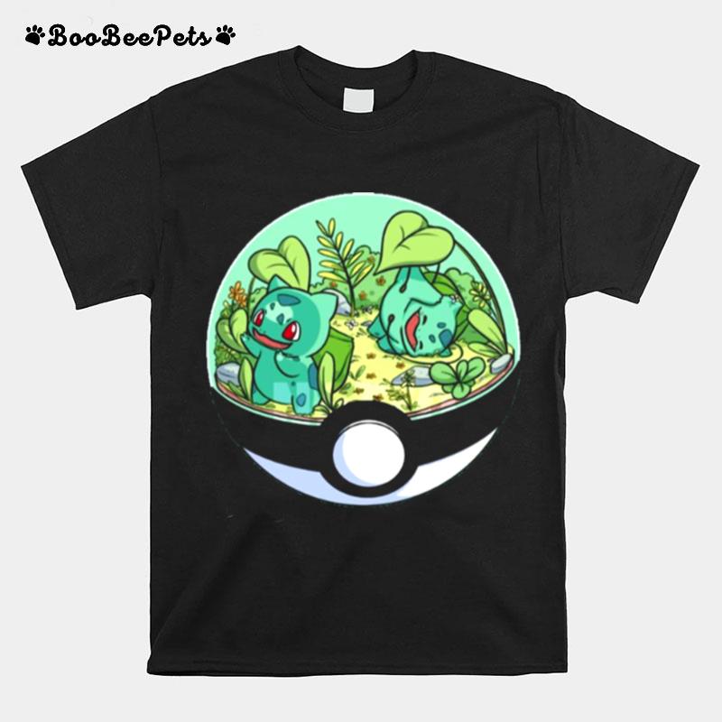 Stucked In Pokemon Ball Bulbasaur T-Shirt