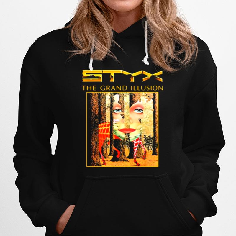Styx The Grand Illusion Pieces Of Eight Hoodie