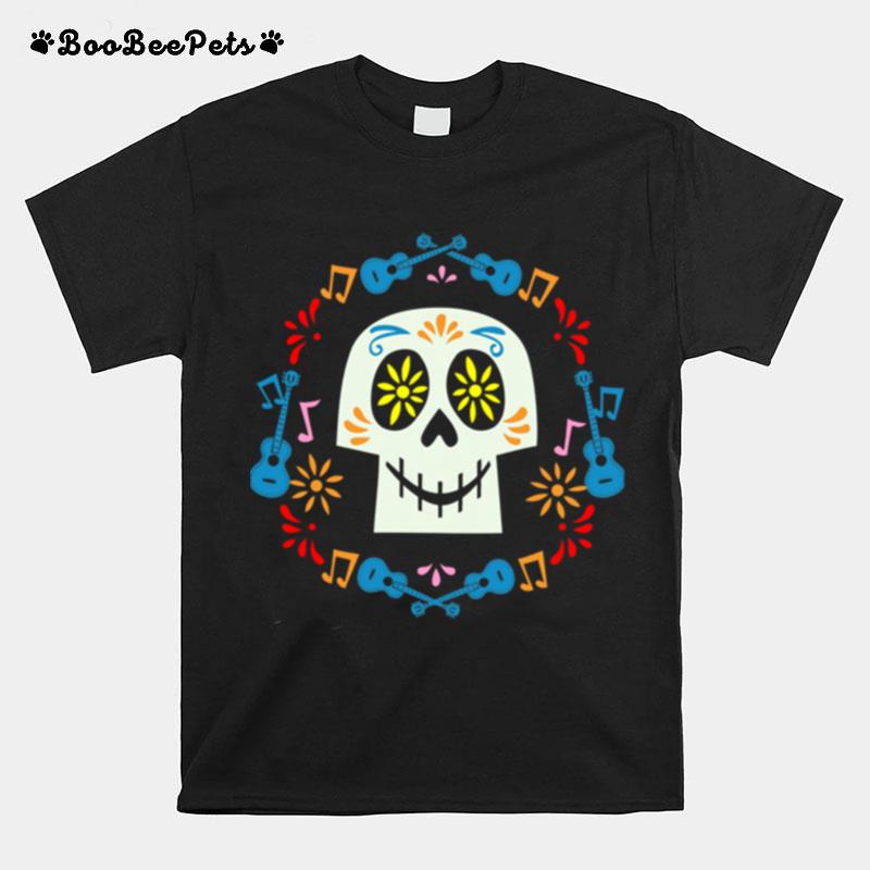 Sugar Skull Angel Day Of The Dead Muertos T-Shirt