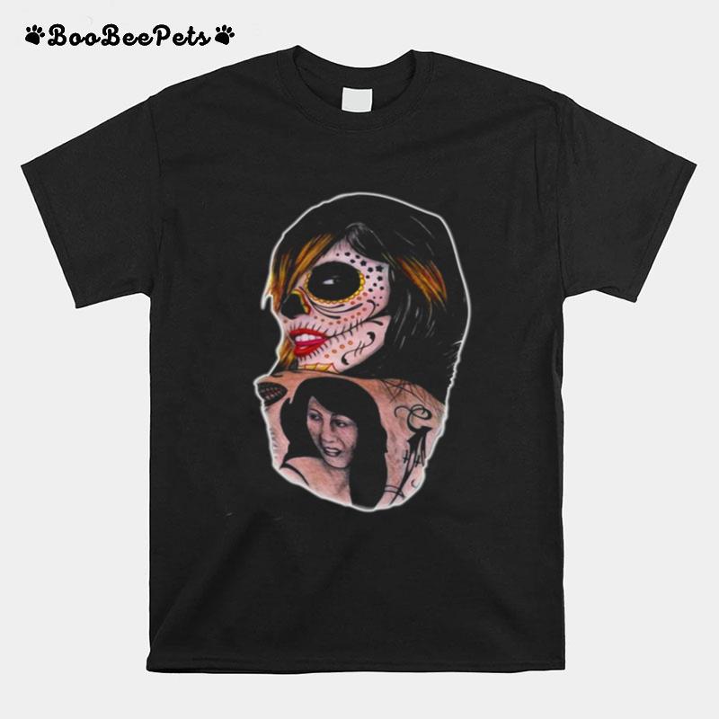 Sugar Skull Girl Kat Von D Day Of The Dead T-Shirt
