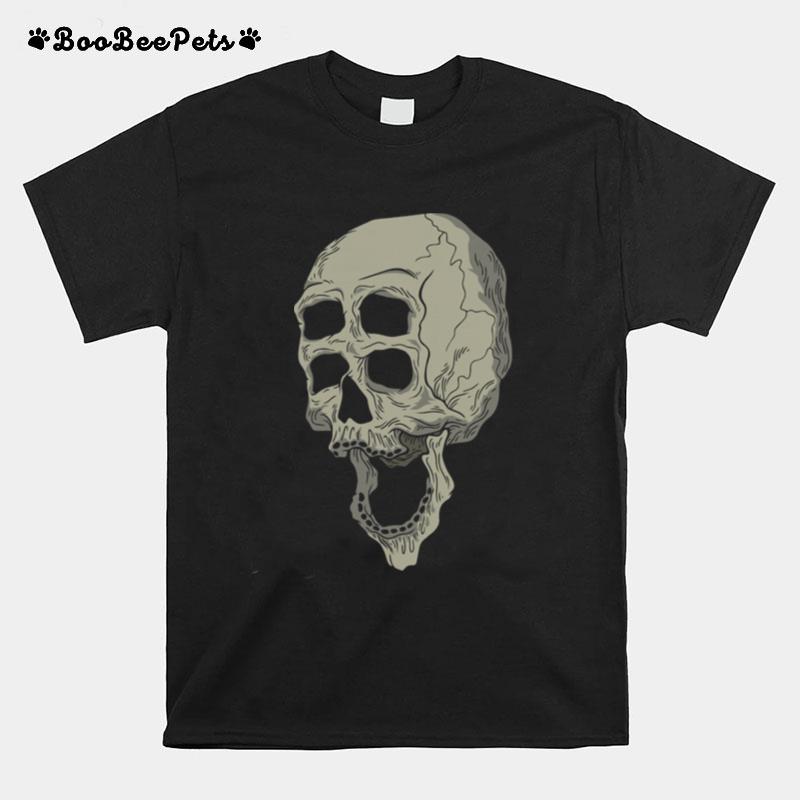 Sugar Skull Simple Day Dead Muertos T-Shirt