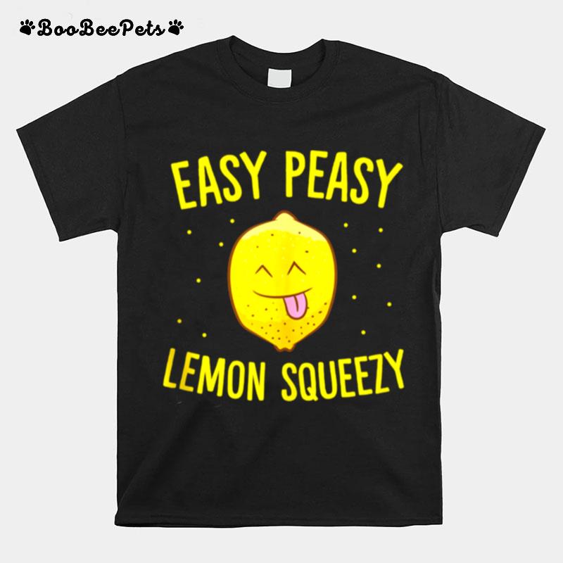 Summer Lemonade Easy Peasy Lemon Squeezy Lemons T-Shirt