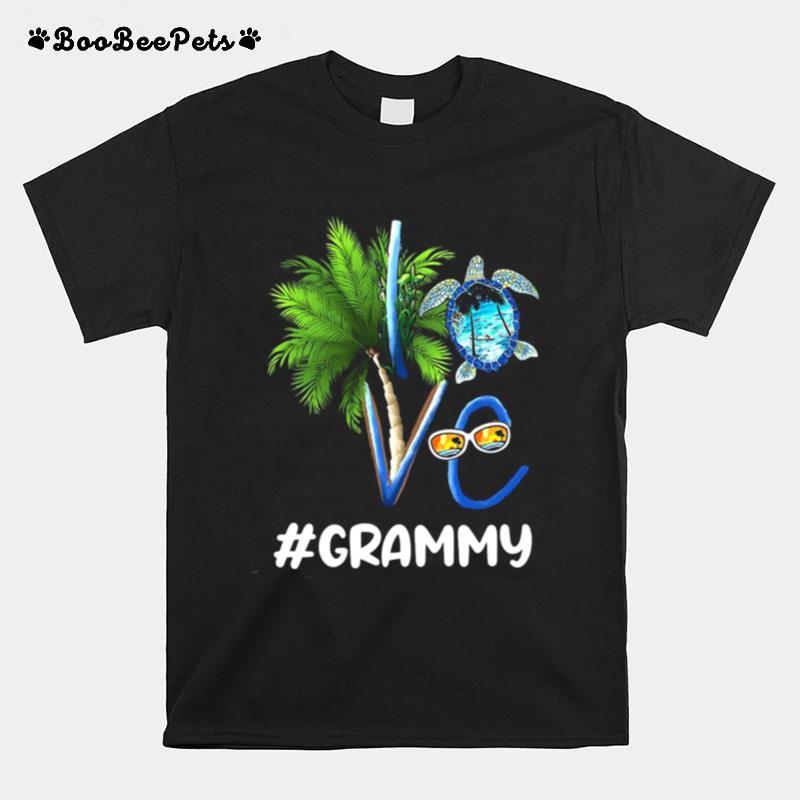 Summer Love Grammy Turtle T-Shirt