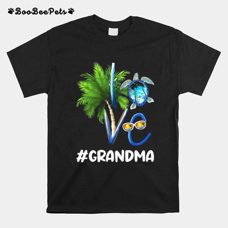 Summer Love Grandma Turtle T-Shirt