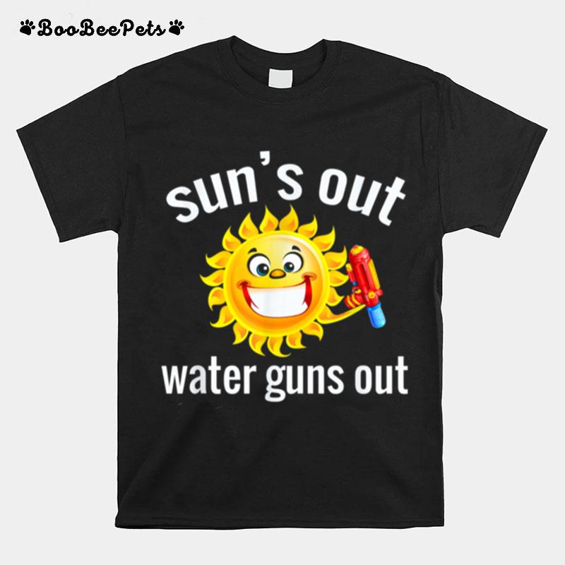 Summer Squirt Gun Design T-Shirt