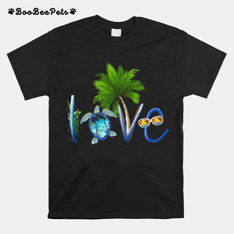 Summer Vibe Turtle Love T-Shirt