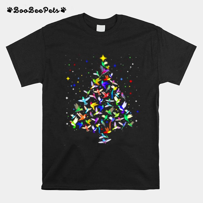 Sunbirds Pine Merry Christmas T-Shirt