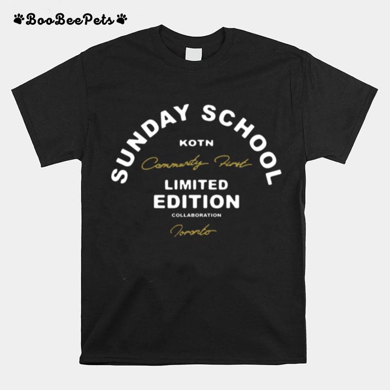 Sunday School Kotn Limited Edition T-Shirt