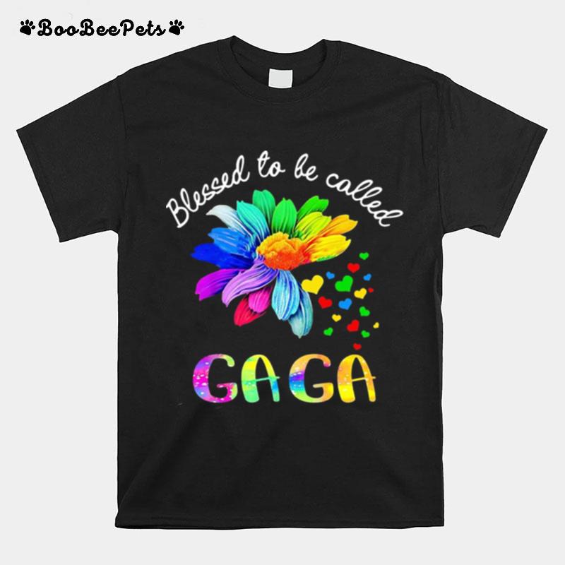 Sunflower Blessed To Be Called Gaga T-Shirt