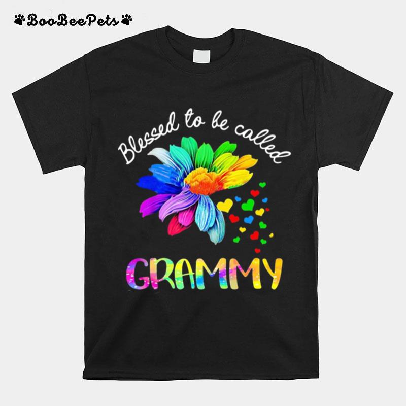 Sunflower Blessed To Be Called Grammy T-Shirt