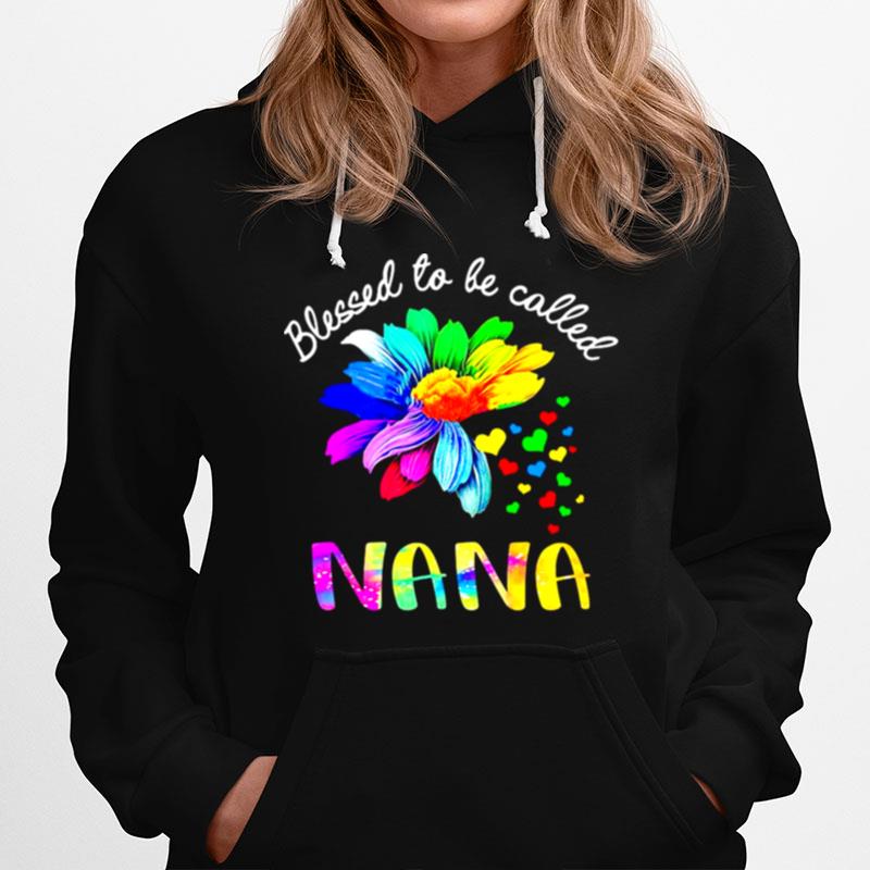 Sunflower Blessed To Be Called Nana Hoodie