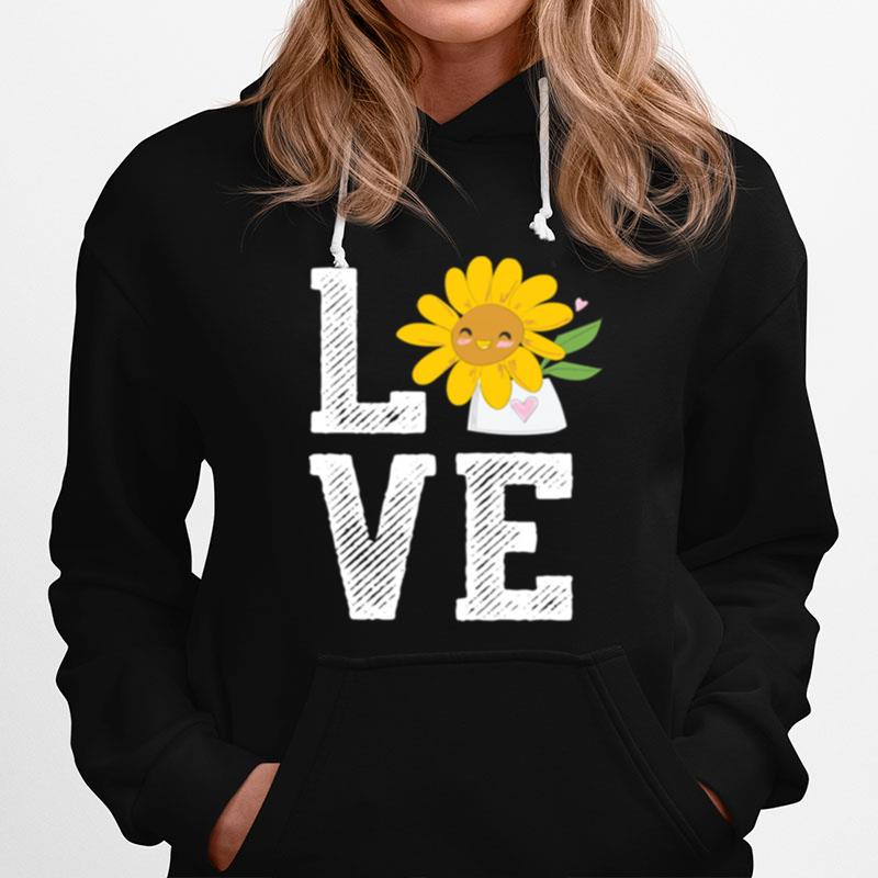 Sunflower Love Florist Flower Keeper Floral Designer Hoodie