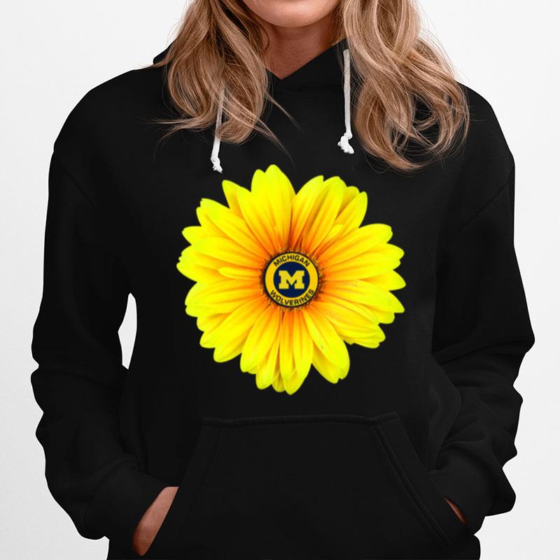 Sunflower Michigan Wolverines Hoodie